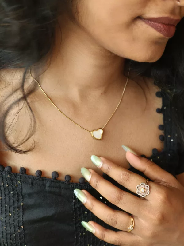 Tanvy Mini Heart Necklace Premium - Image 4