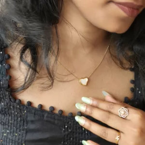 Tanvy Mini Heart Necklace Premium