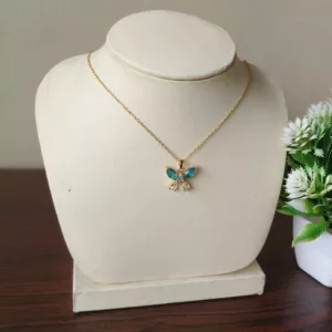 Tanvy Crystal Butterfly  Necklace ✨
