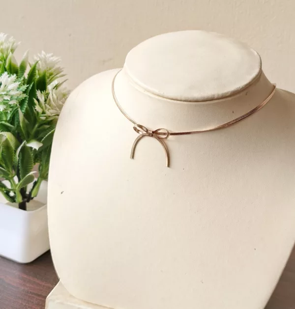 Tanvy Bow Necklace ✨
