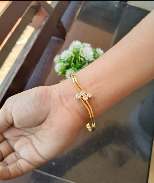 Tanvy Diamond Bracelet Cuff