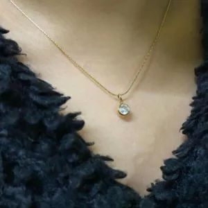 Tanvy Solitaire Necklace ✨