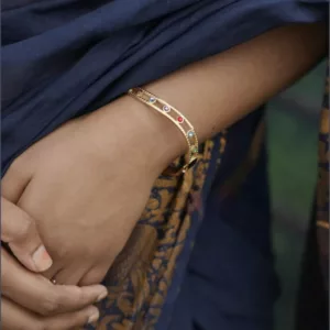 Tanvy Multi colour Stone Bangle